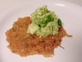 Kimchi Pancake mit Guacamole